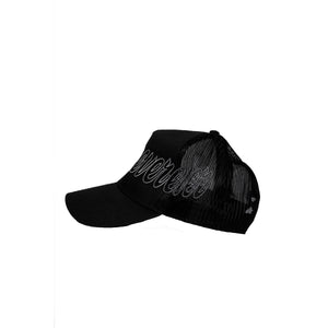 Pin Logo Script Trucker