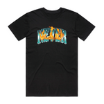 Chrome Fire 'NEVER' Tee - Black