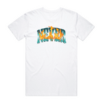 Chrome Fire 'NEVER' Tee - White