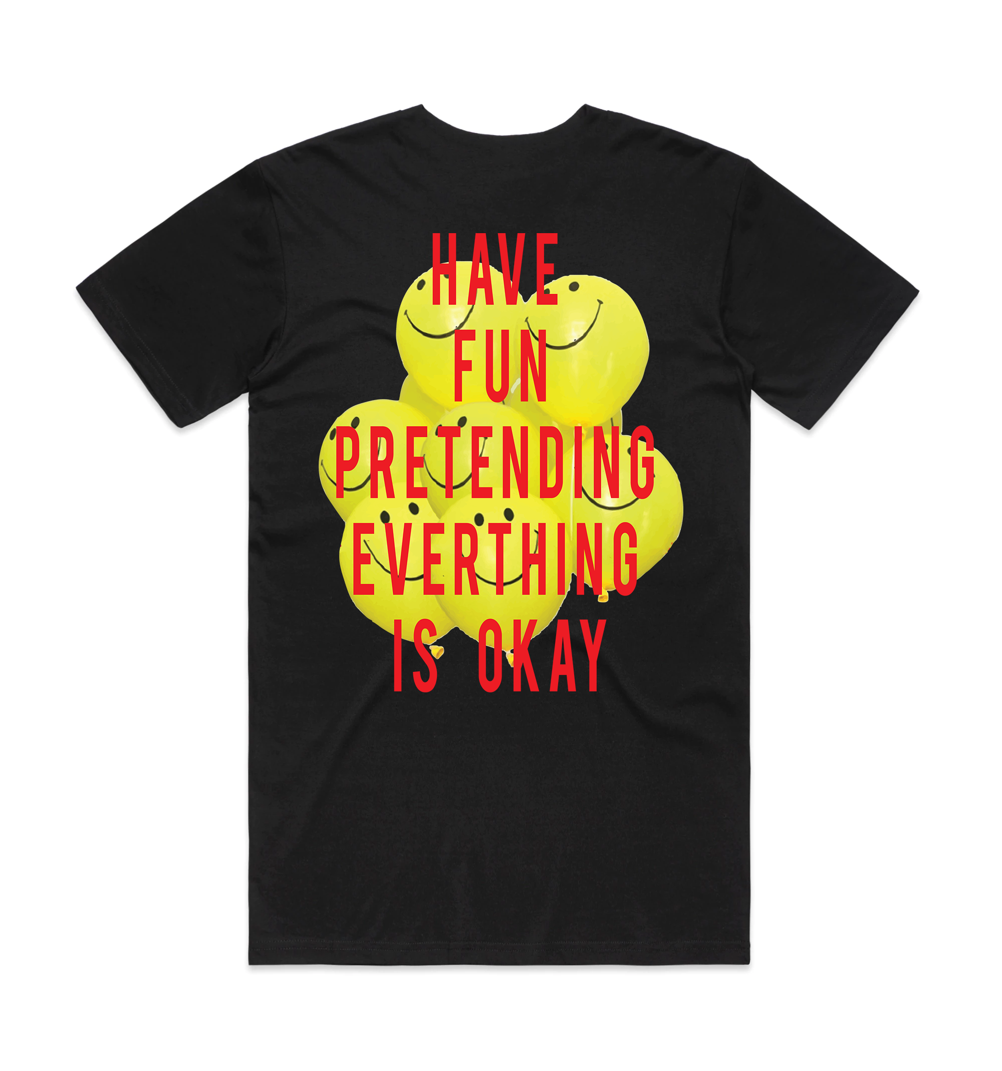 Everything Is Okay Tee - Black